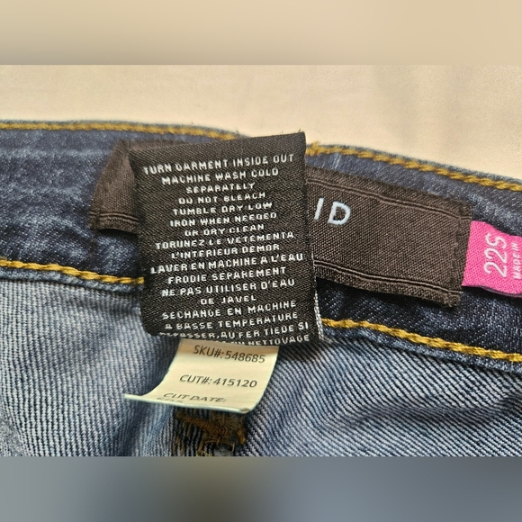 Torrid Womens Dark Blue 5 Pocket Jeans Size 22 Short - Picture 7 of 12